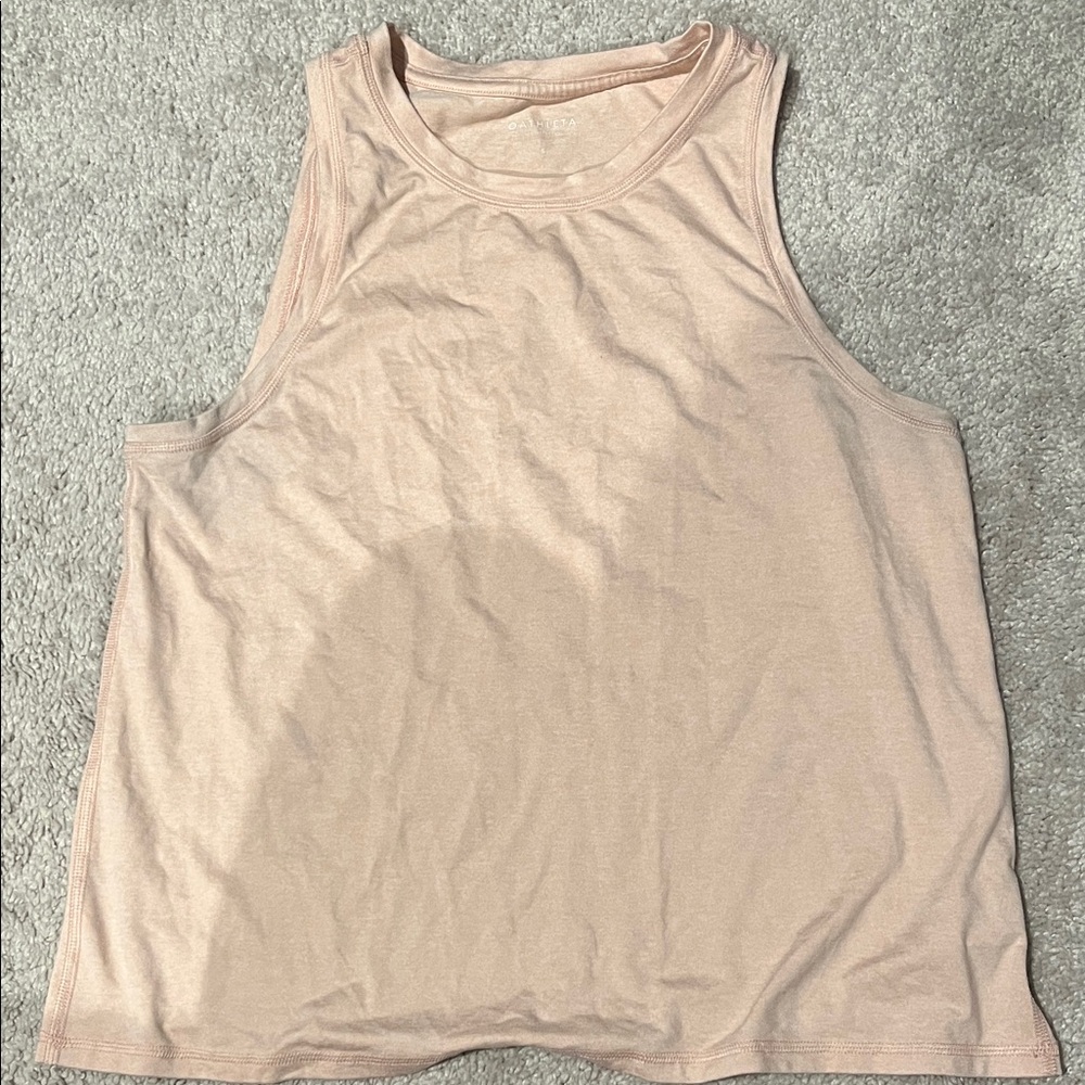 Athleta Light Pink Tank Top